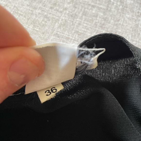 Bomber jacket. Brown and black. Rayon and polyester blend. Fitted. - Picture 6 of 8